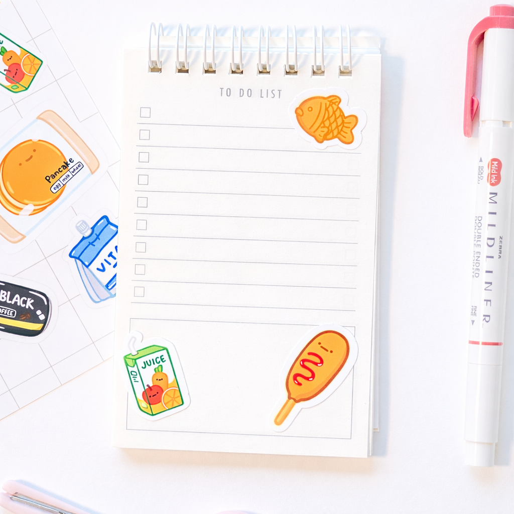 Konbini Convenience Store Sticker Sheet