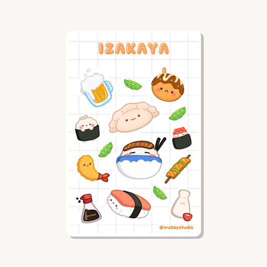 Izakaya Sticker Sheet