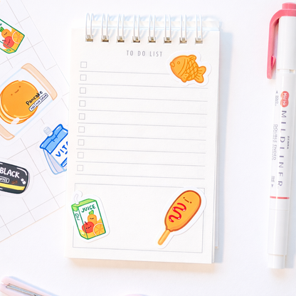 Konbini Convenience Store Sticker Sheet