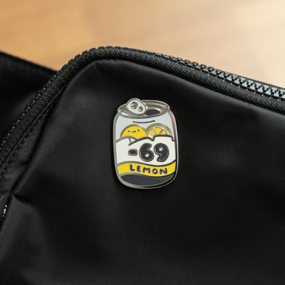 Seltzer Enamel Pin